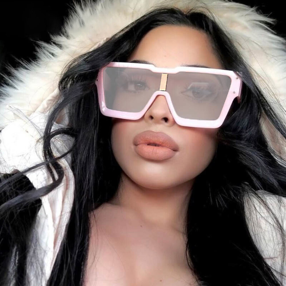 NEW Fashion Square Oversized Sunglasses *NEW* s-l400.jpg main image 2