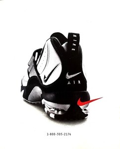 1996 NIKE Original Vintage Print Ad Shoes Footwear Air Jordan Michael