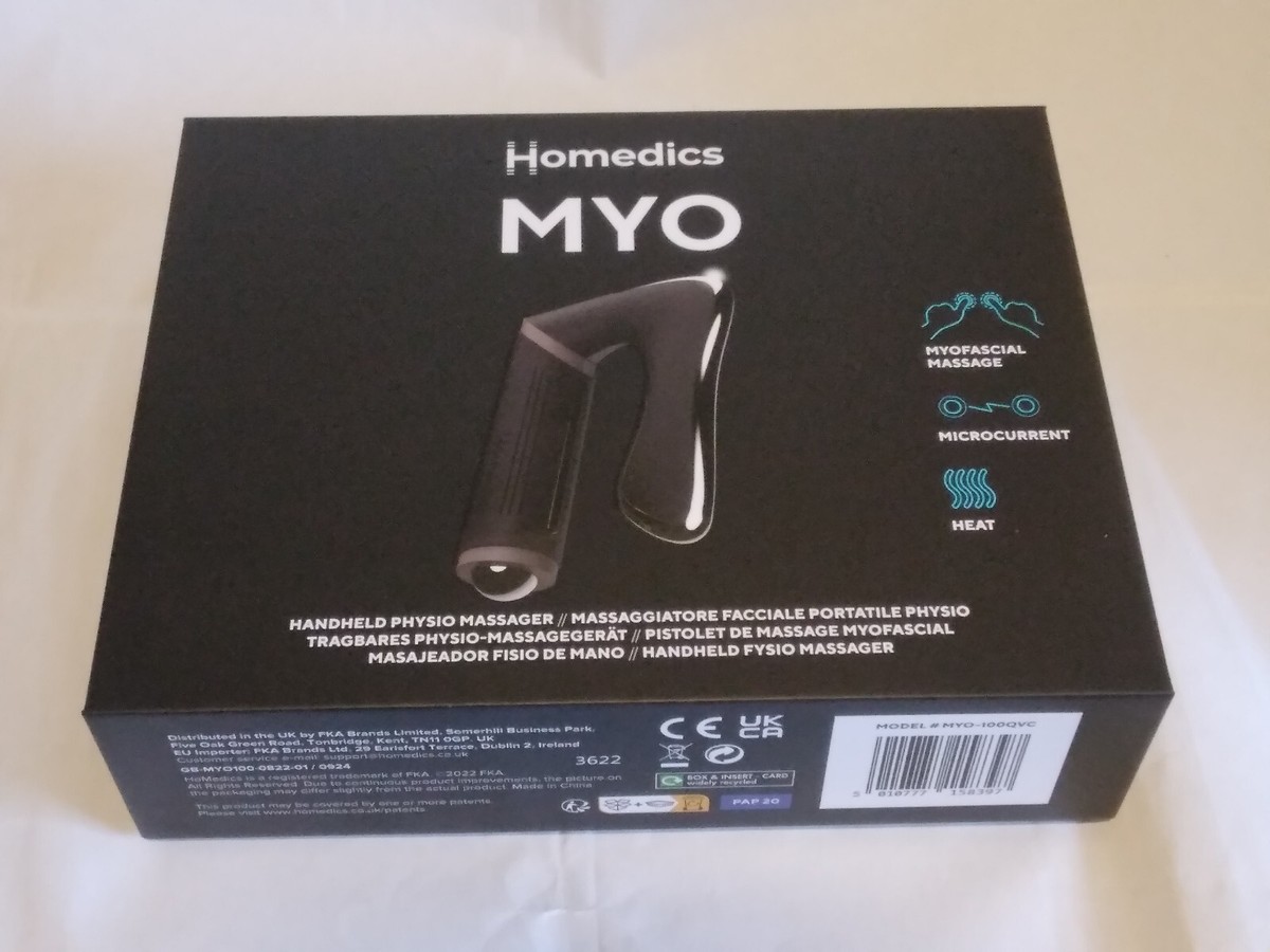 Massager Homedics Myo handheld physio NEW Sport Christmas Gift