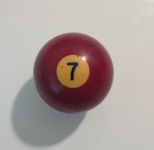 Vintage Bakelite Billiard Ball Pool Ball Butterscotch 7