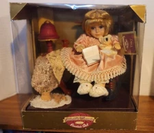 Collectable Memories porcelain doll Tracy . New In Box