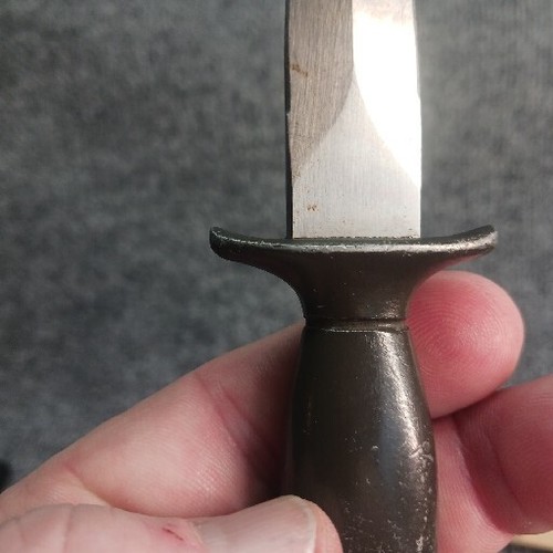 Vintage Parker Cut Co. Toothpick Fixed Blade Boot Knife No Sheath -6.5" O.A.L. - Picture 5 of 18