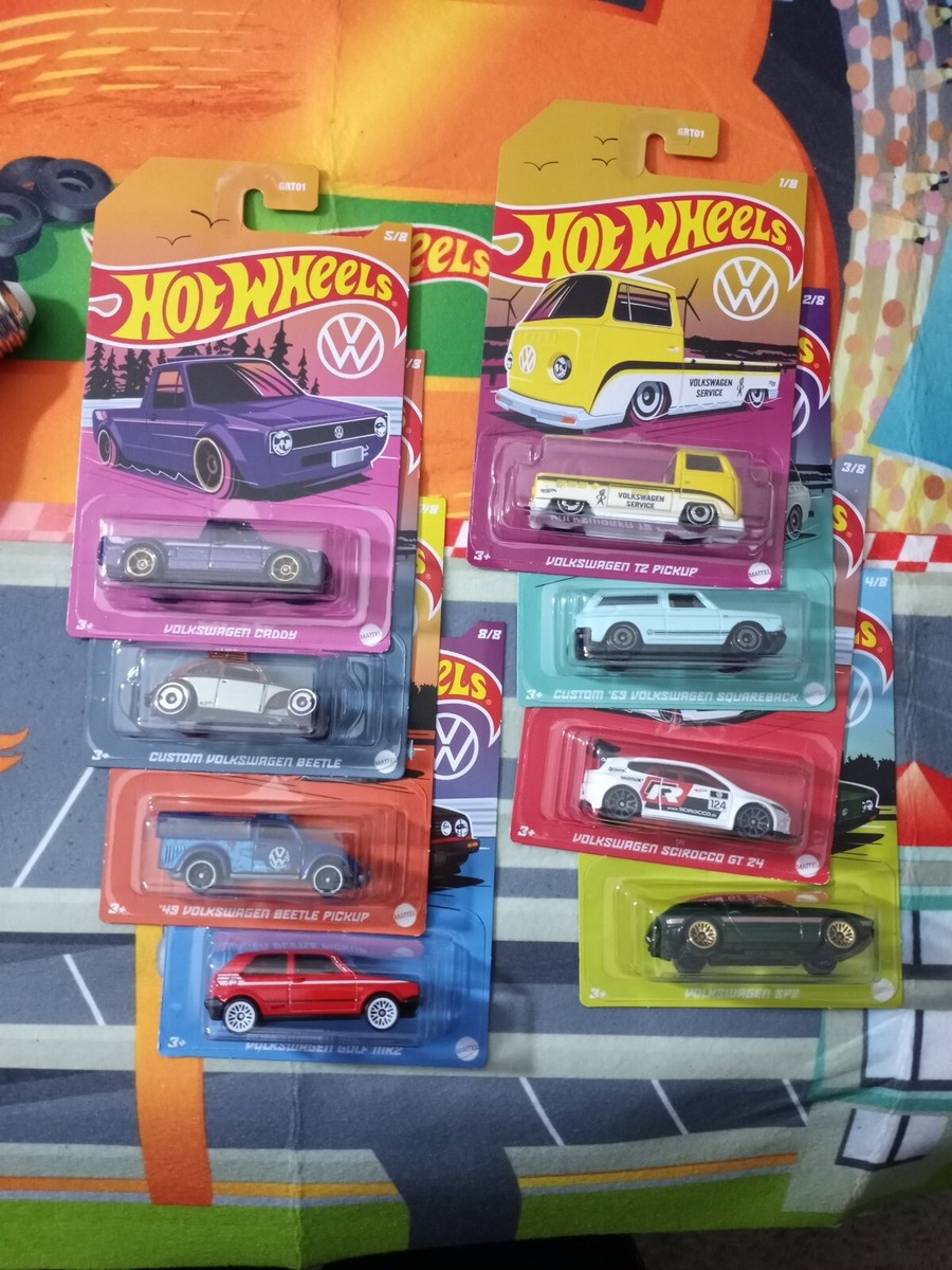 Hot Wheels 2022 VW Volkswagen Set Walmart Exclusive Complete
