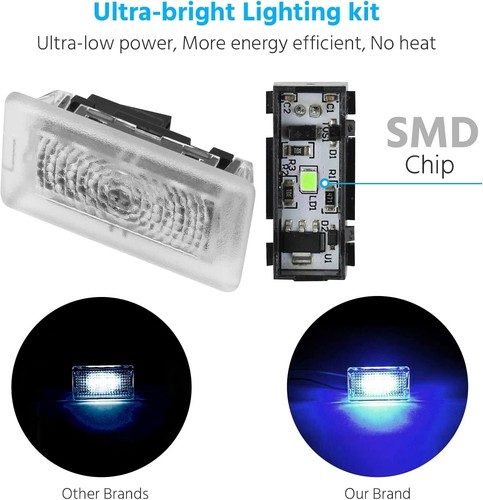 Interior LED Light 4pcs Ultra-Bright Interior Lights for Tesla Model 3/Y/S/X - Picture 3 of 18