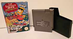THE SIMPSONS BART VS THE SPACE MUTANTS NINTENDO NES 