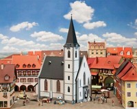 Faller 130490 Kleinstadtkirche 1:87 Spur H0 Bausatz Neu Ovp