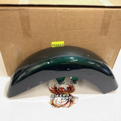 NOS Genuine Harley 2014 Up Touring Front Fender Snake Venom 58900076ETF