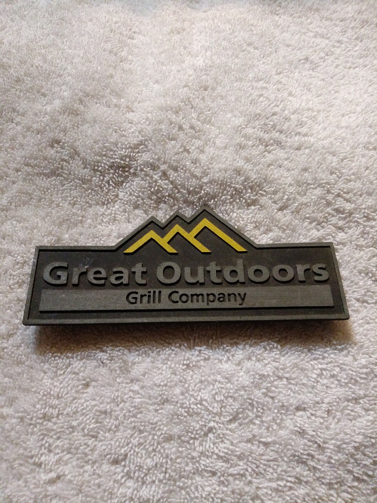 Great Outdoors Grill Company Metal Emblem eBay