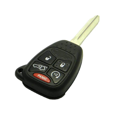 OEM ELECTRONIC 5 BUTTON REMOTE HEAD KEY FOB FOR 2007-2014 DODGE DURANGO AVENGER