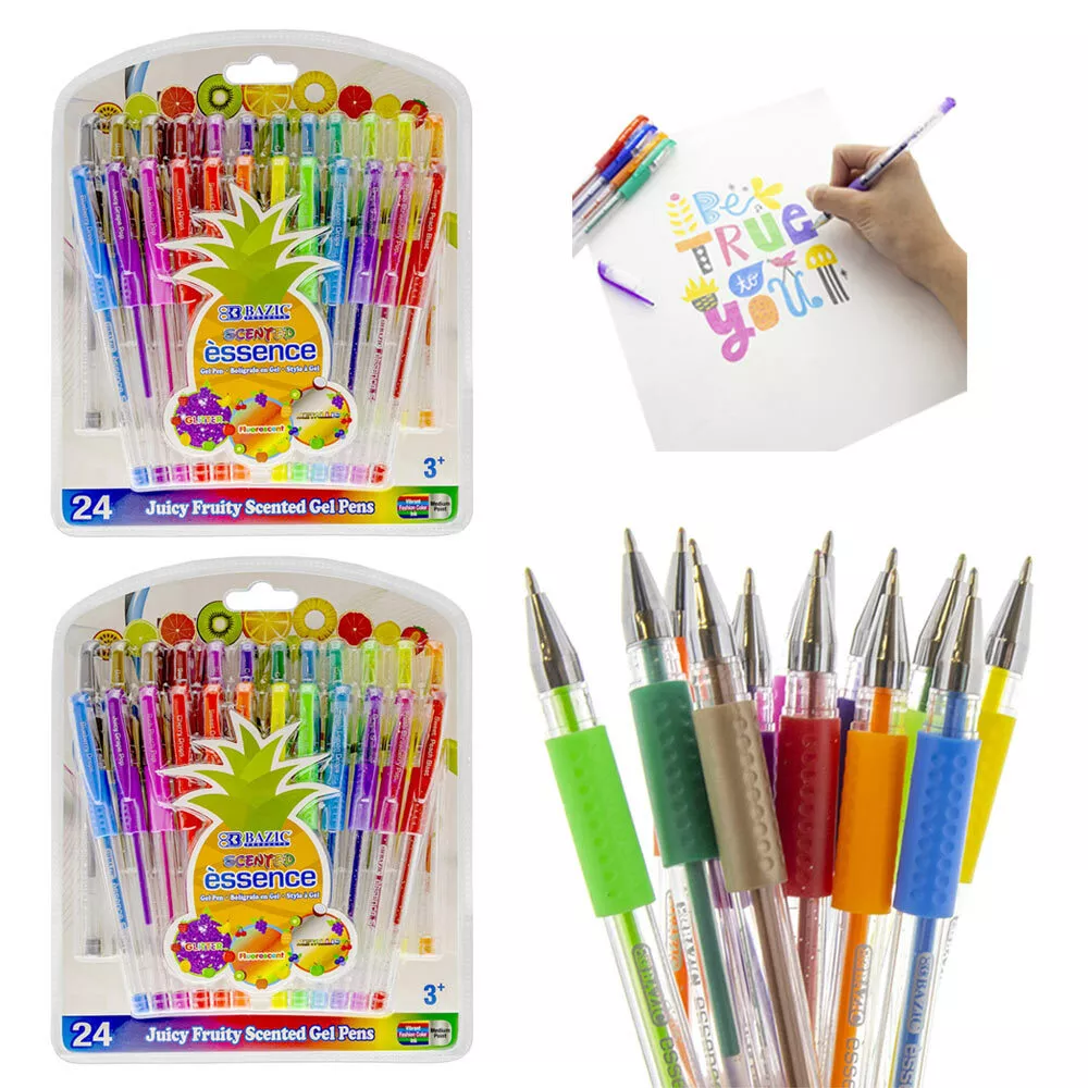 Generic Colored Pens - Gel Pens - Adult Coloring Pens - Glitter