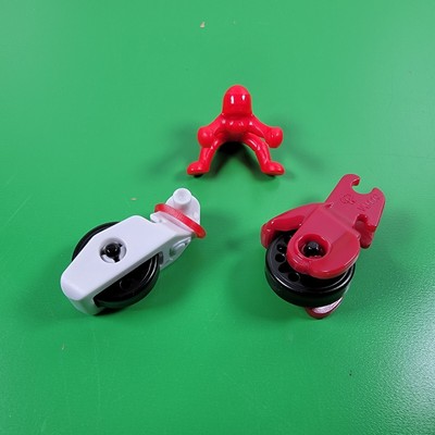 Kinder Joy Collectibles: BUDDY Red Motorcycle QR CODE Surprise