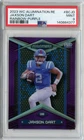 2023 WC Alumination Jaxson Dart PURPLE RAINBOW Rookie RC #'D 36/50 PSA 9 POP 1