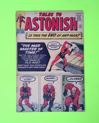 Tales to Astonish #43 Vol. 1 1963 Marvel Comics Lower Grade Comic Book Q39-227