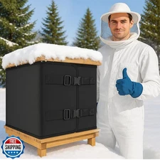 Winter Bee Hive Insulation Wrap for 8 and 10 Frame Hives – 600D O