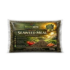 Multi-Mite Organic Seaweed Meal Fertiliser Soil Conditioner Lawn Feed Plant Food