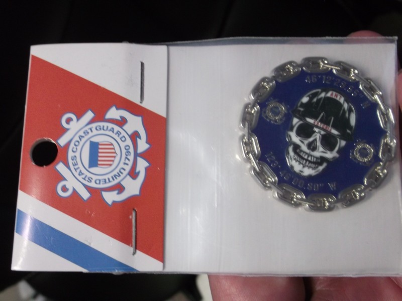 USCG Columba River Cape Disappointment ANT TEAM ASTORIA OREGON Coin Coast Guard
