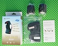 PUPTECK Knee Brace Dogs Canine Rear Leg Hock Joint 2 Rolls Bandage Wrap XL