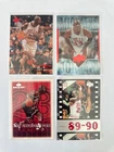 MICHAEL JORDAN 4-Card Lot Upper Deck MJx Athlete Century Living Legend MVP Bulls