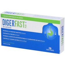 Digerfast Plus 30 capsule per il benessere digestivo