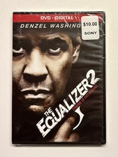 The Equalizer 2 DVD, 2018 NEW Sealed