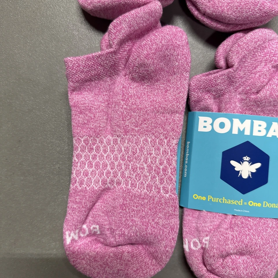 4 Pack Bombas All-Purpose Ankle Socks - Women's Medium - Image 2 of 4
