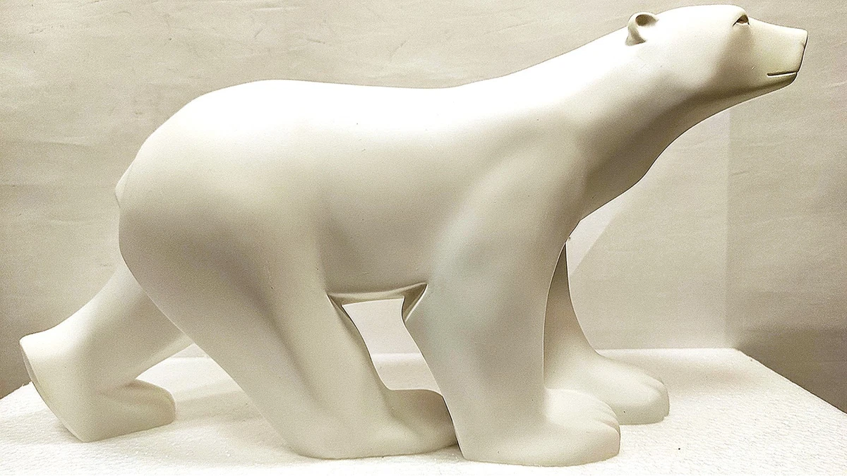 Ours Pompon collection officielle Les amis de François Pompon 17cm
