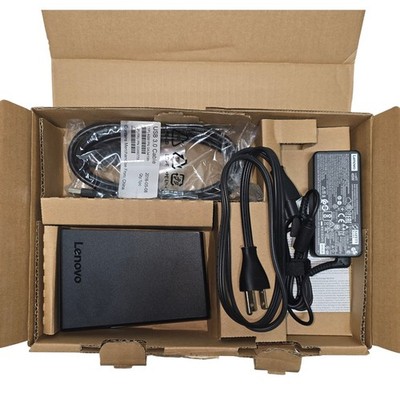 Lenovo ThinkPad USB 3.0 Basic Dock 40AA0045US with 45W AC Adapter and Cables