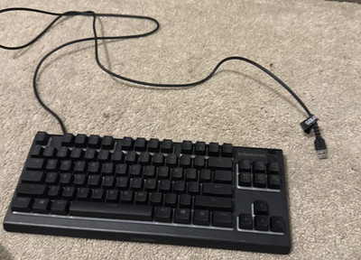 SteelSeries Apex 3 TKL Gaming Keyboard + Wired Gaming Mouse Bundle