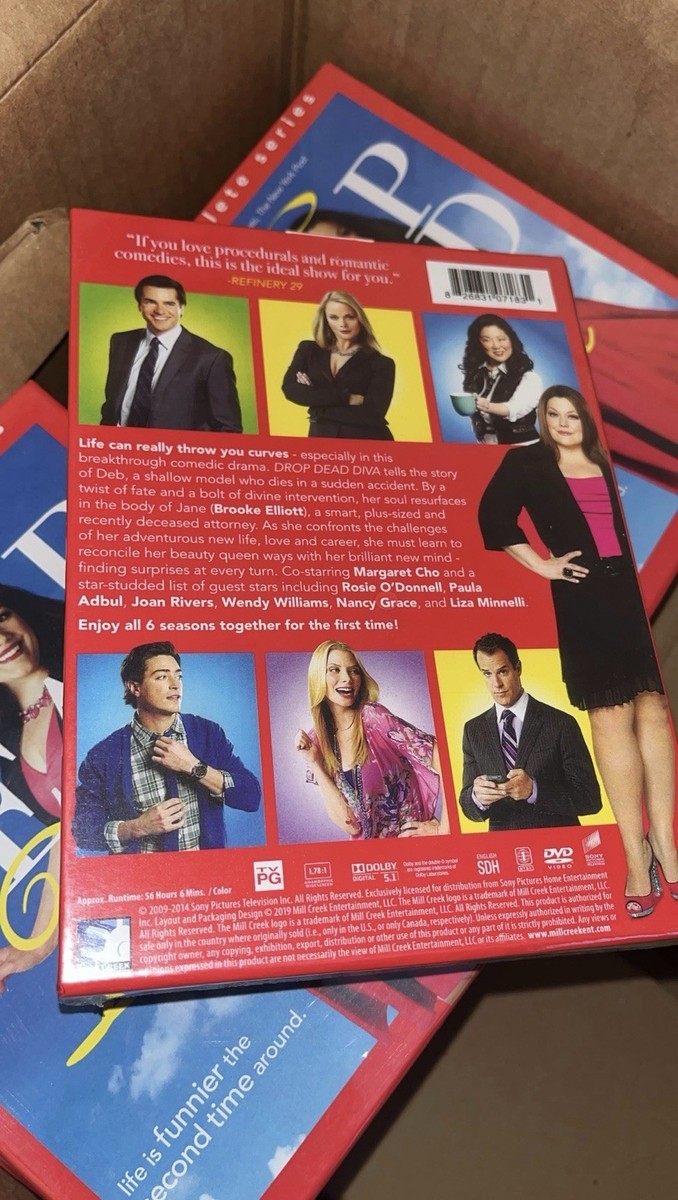 Drop Dead Diva Complete Series DVD 1-6. Brand New! Free Shipping