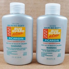 2x Avon Skin So Soft Bug Guard Picaridin Insect Repellent - 2 oz - EXP 2024