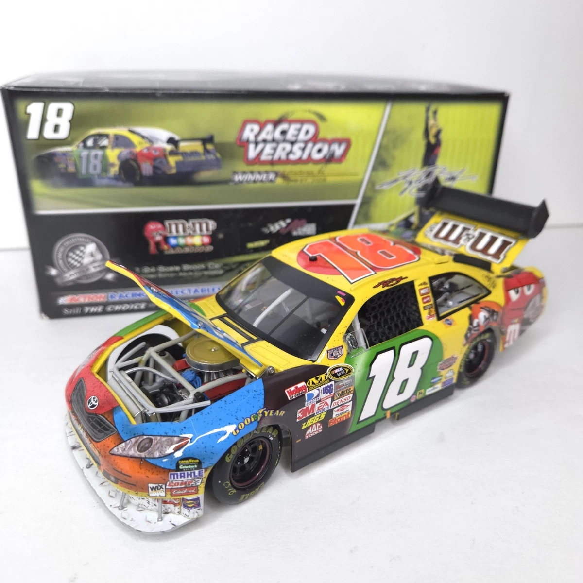 Kyle Busch Diecast Racing Cars 1:24 2008 Vehicle Year for sale | eBay