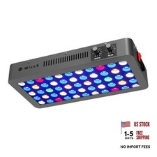 100W LED Aquarium Light - Full Spectrum LED - 16"x8"x2.4" - 16"x8"x2.4" M