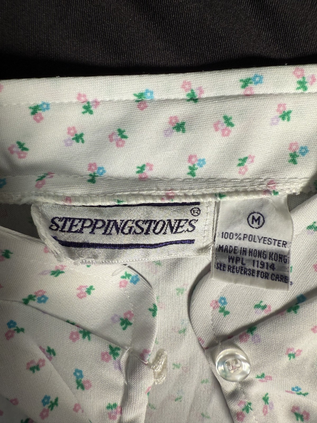 STEPPINSTONES Sleevless Collared Button Flower Pa… - image 8