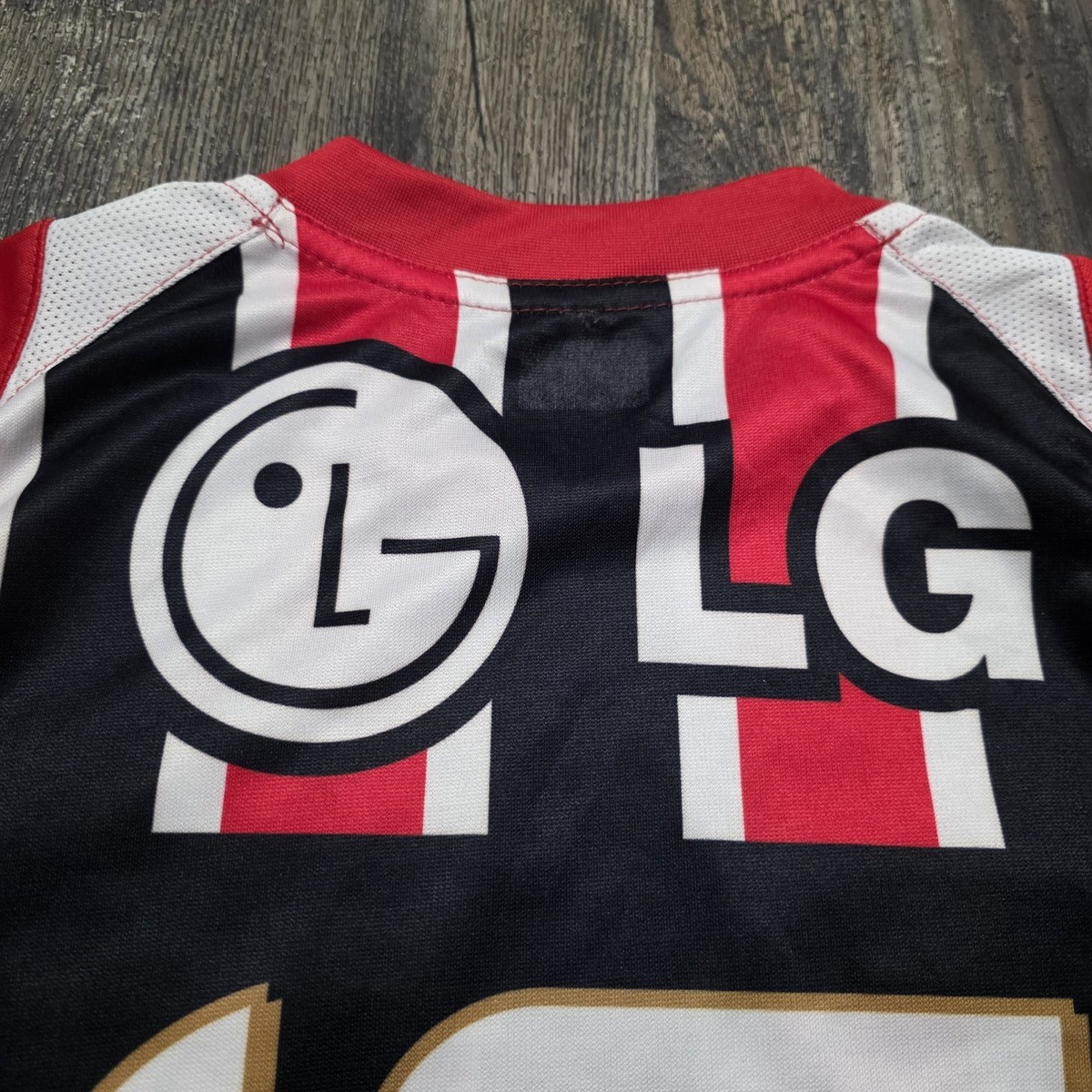 2007 Reebok Sao Paulo Home Soccer Jersey Souza Men S Brazil