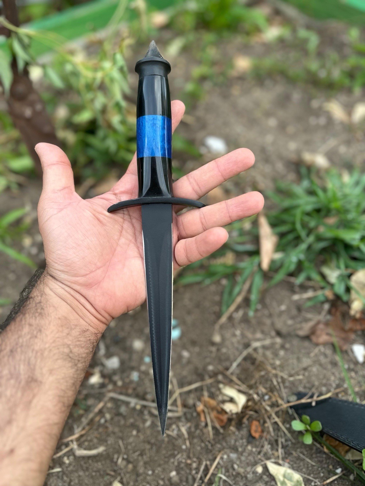 V42 Double Edge Tactical Combat Knife Military Defense EDC