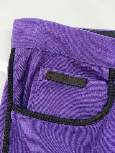 PRADA Jeans/ Size 38/ Wool/ Puppy/ Solid Color/ P2958U thumbnail 8