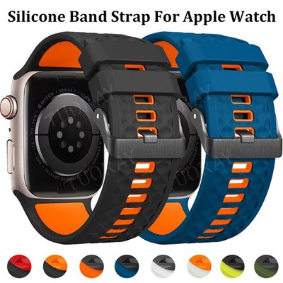 Sport Silikon Armband Für Apple Watch Ultra 2 49mm Series 10 9 8 7 6 5 4 3 2 SE