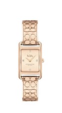 Nuovissimo orologio Coach Allie donna oro rosa 19 mm bracciale 14503382