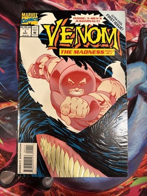 Marvel Comics Venom The Madness Embossed Cover 1-3 X-Men Juggernaut Eddie Brock