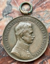 Medal - Karol I. 1816 - 1818 Medal Odwagi FORTITVDINI