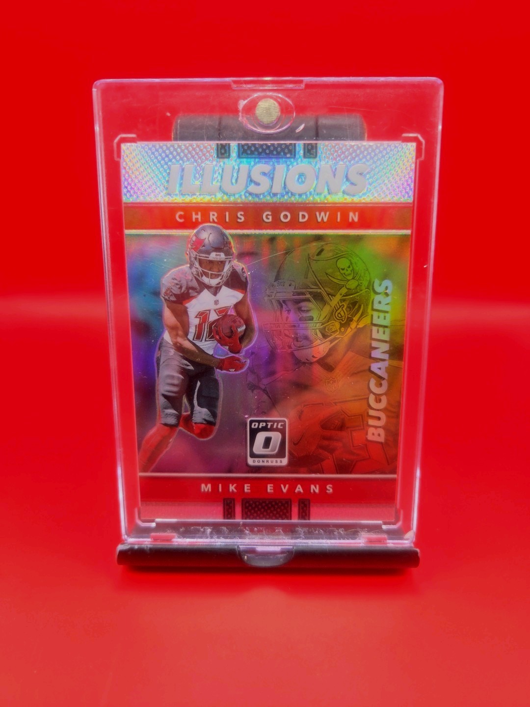 2017 Donruss Optic - Illusions Mike Evans, Chris Godwin #25 Holo Silver Prizm