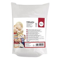 Rayher FüLlwatte 500G Hochflauschig Flocken Beutel Basteln Puppen Kissen