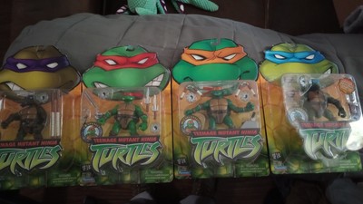 Playmates 2000 Series Teenage Mutant Ninja Turtle All Four Turtles.