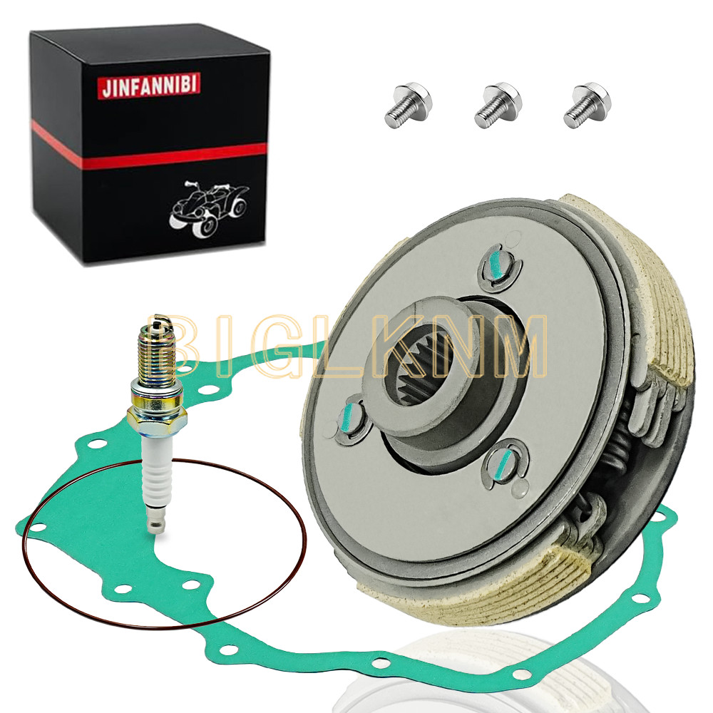 Wet Clutch Assembly Kit w/Cover Gasket For Honda Sportrax 250 TRX250EX 2001-2008