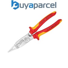 Knipex 13 86 200 SB VDE Multifunctional Installation Pliers 200mm KPX1386200