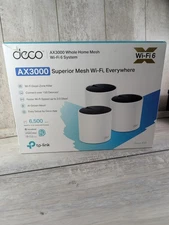 TP-Link Deco X55 AX3000 WiFi 6 Mesh System up to 6500 Sq. ft 3 Pack