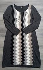 Spense Sweater Dress Adult Medium Shoelace Tie Accent Long Sleeve Fall Womens