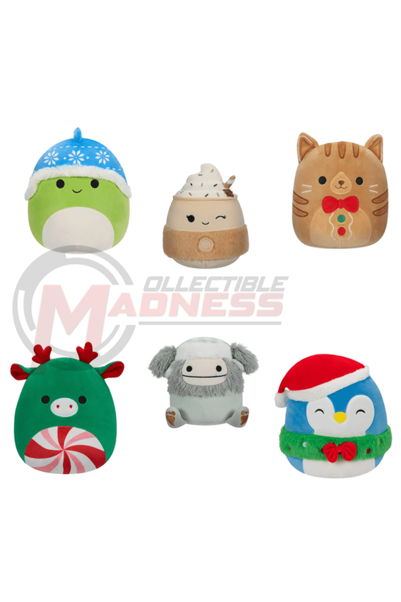 Squishmallows Christmas Mystery Capsules - 5 Pack Mini 4" Plush Assortment, Official Kellytoy 2023 Release - View #8