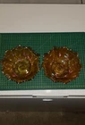 Vintage Indiana Glass Lily Pons Carnival Glass Marigold Bowl