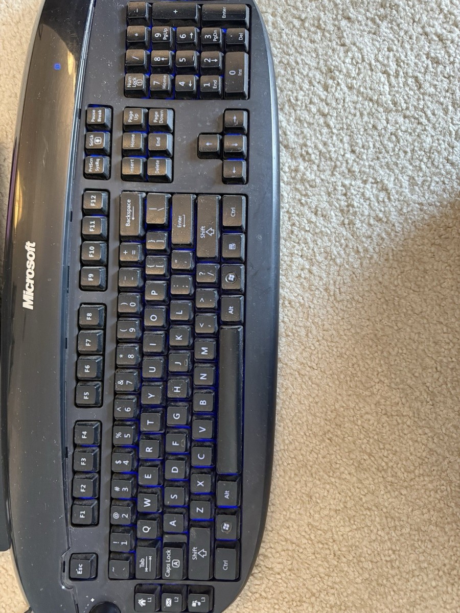 Microsoft Reclusa Razer Gaming Keyboard - KUH0612 Tested Good | eBay